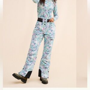 Picture Organic Light Blue Marble Women's Snow Pants